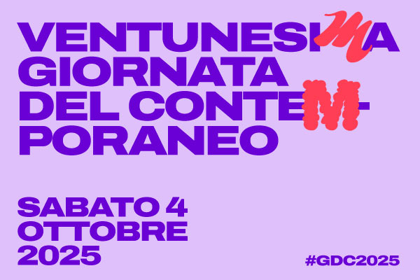 VENTUNESIMA GIORNATA DEL CONTEMPORANEO